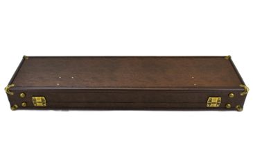 Image of Sportlock LeatherLock Take Down Shotgun Case, Tan w/ Velcro Tie Down &amp; Key Locks 00039