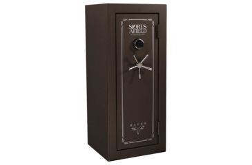 Image of Sports Afield Haven Series Fire Rated Gun Safe, Dark Earth Matte, 59H x 25W x 24D, SA5925H