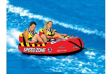 Image of Sportsstuff Speedzone 2 Inflatable Double Rider Towable, 53-1931