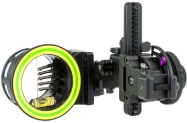 Image of Spot-Hogg Spot Hogg Boonie Picatinny Mount Sight, 5 Pin, .010 Size, Right Hand, Black, BPM5RH10