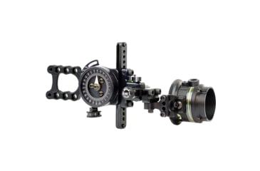 Image of Spot-Hogg Father Pro HM Bow Sight, 3 Pin, .010in, Right Hand, Black, HFPHM3RH10MRT