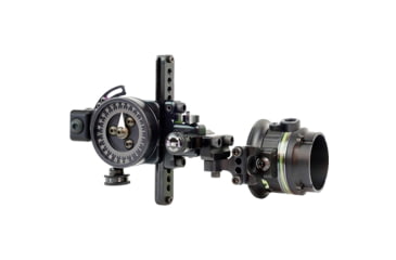 Image of Spot-Hogg Father Pro PM R.O.T.I. Bow Sight, 2 Pin, .010in, Right Hand, Black, HFPPM2RH10ROTI