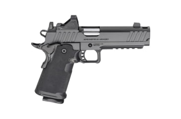 Image of Springfield Armory 1911 DS Prodigy Comp Semi Auto Pistol, 9mm Luger, 5 inch Barrel, Adjustable, Black, Steel, 10 Round Capacity, PH9119AOSLCCOMPPAC