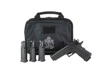 Image of Springfield Armory 1911 DS Prodigy Semi Auto Pistol, 9mm Luger, 5 inch Barrel, Adjustable, Black, Steel, 10 Round Capacity, PH9119AOSLCPAC