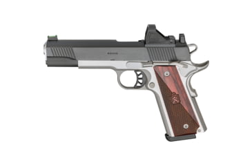 Image of Springfield Armory 1911 Ronin Semi Auto Pistol, 9mm Luger, 5 inch Barrel, Adjustable, Black, Steel, Stainless, 9 Round Capacity, PX9119LAOSPAC