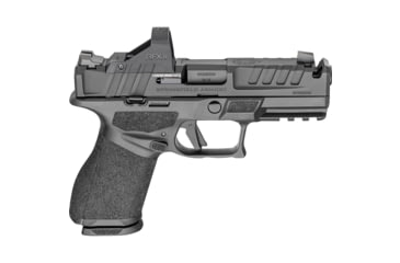 Image of Springfield Armory CA Echelon Semi Auto Pistol, 9mm Luger, 4 inch Barrel, Fixed, Black, Stainless Steel, 10 Round Capacity, EC9409BCACOMPPAC