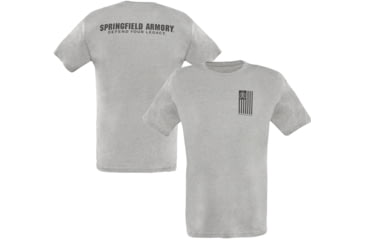 Image of Springfield Armory Defend Your Legacy Short Sleeve T-Shirt - Mens, Heather Gray, 2XL, GEP20492X