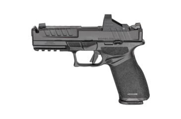 Image of Springfield Armory Echelon Comp Semi Auto Pistol, 9mm Luger, 4.5 inch Barrel, Fixed, Black, Polymer, 10 Round Capacity, EC9459BLCCOMPPAC