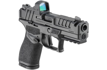 Image of Springfield Armory Echelon Comp Semi Auto Pistol, 9mm Luger, 4 inch Barrel, Fixed, Black, Stainless Steel, 15 Round Capacity, EC9409BCOMP15PAC