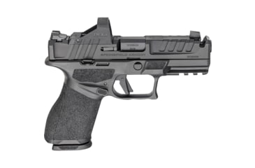 Image of Springfield Armory Echelon Comp Semi Auto Pistol, 9mm Luger, 4 inch Barrel, Fixed, Black, Stainless Steel, 15 Round Capacity, EC9409BCOMP15PAC
