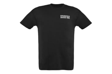 Image of Springfield Armory Defend Your Legacy Distressed Short Sleeve T-Shirt - Men's, Black, Extra Large, GEP1670XL