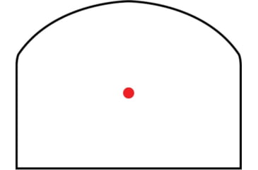 Image of Springfield Armory HEX Dragonfly Red Dot Sight, 3.5 MOA Dot Reticle, Black, GE5077-STND-RET