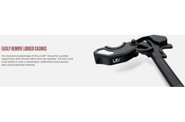 Image of Springfield Armory LevAR Ratcheting Charging Handle with 7.25in Overall Length for AR-15, AR5430