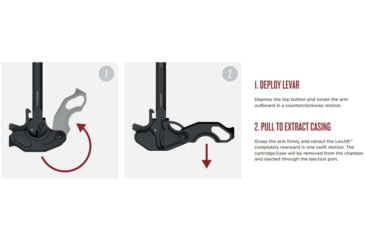 Image of Springfield Armory LevAR Ratcheting Charging Handle with 7.25in Overall Length for AR-15, AR5430