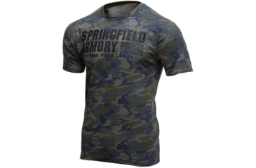 Image of Springfield Armory Vintage Camo Short Sleeve T-Shirt - Mens, Camo, 2XL, GEP71282X