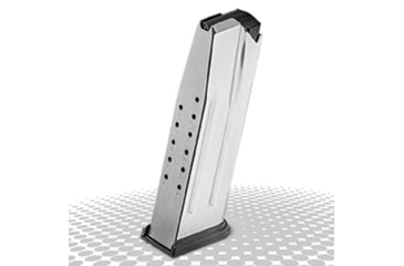 Image of Springfield Armory XD-M 10mm Magazine, 15 Round, Silver, 1 Pack, Stainless Steel, XDM5015-15RD