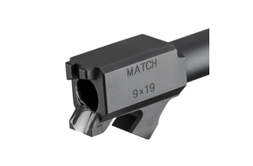 Image of Springfield Armory XD-M 4.5in Threaded Barrel, Glock 17, 9mm Luger, 5.28 inch, 1-10 Twist, 5x28 Thread, Melonite, Black, XDM0901TB-KIT