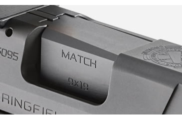 Image of Springfield Armory XD-M 4.5in Threaded Barrel, Glock 17, 9mm Luger, 5.28 inch, 1-10 Twist, 5x28 Thread, Melonite, Black, XDM0901TB-KIT