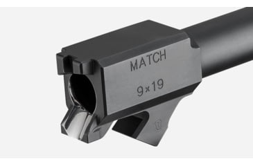 Image of Springfield Armory XD-M 4.5in Threaded Barrel, Glock 17, 9mm Luger, 5.28 inch, 1-10 Twist, 5x28 Thread, Melonite, Black, XDM0901TB-KIT