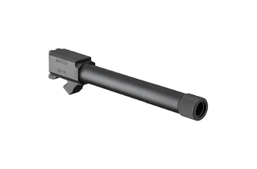 Image of Springfield Armory XD-M 4.5in Threaded Barrel, Glock 17, 9mm Luger, 5.28 inch, 1-10 Twist, 5x28 Thread, Melonite, Black, XDM0901TB-KIT