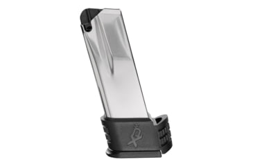 Image of Springfield Armory XD-M/XD-M Elite Compact 9mm Luger Extended Magazine w/Sleeve, 1 Sleeve, 19 Round, Silver, 1 Pack, Stainless Steel, XDM50191-19RD