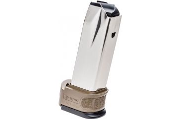 Image of Springfield Armory XD Mod.2 Sub-Compact .40 SW Extended Magazine w/ Sleeve, 12 Round, Flat Dark Earth, 1 Pack, Stainless Steel, XDG0932FDE-12RD