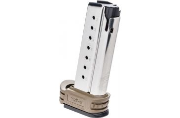 Image of Springfield Armory XD-S Mid-Size Magazine w/ Sleeve for Backstrap 1/2, 9mm, 8 Round, Flat Dark Earth Finish, XDS0908DE-8RD