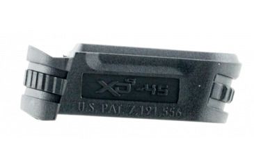 Image of Springfield Armory XD-S Gear Mid-Size 3.3/4.0in Backstrap Sleeve 1, .45 ACP, Black, 1 Pack, Polymer, XDS5001M