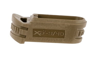 Image of Springfield Armory XD-S Gear Mid-Size 3.3in Magazine w/ Sleeve for Backstrap 2, 9mm, Flat Dark Earth Finish, XDS5902MFDE