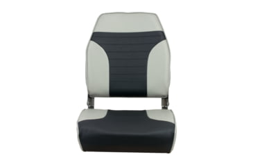 Image of Springfield Marine High Back Folding Chair, Gray/Charcoal, 1040663