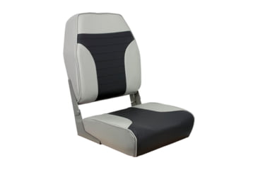 Image of Springfield Marine High Back Folding Chair, Gray/Charcoal, 1040663