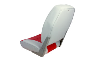 Image of Springfield Marine High Back Folding Chair, Gray/Red, 1040665