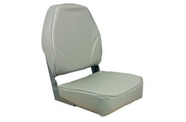 Image of Springfield Marine High Back Folding Coach Seat, Gray, 1040643