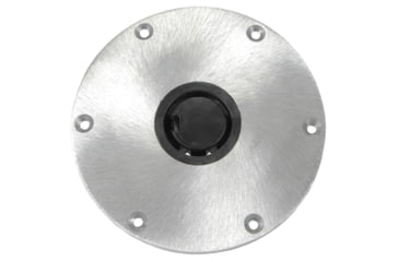 Image of Springfield Marine Plug In Series Aluminum Post Base 9 Round, 9in Round, 1300750-1