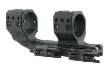 Image of Spuhr 34mm H38 0MIL/0MOA Cantilever Quick Detachable Rifle Scope Mount, Black QDP-4016