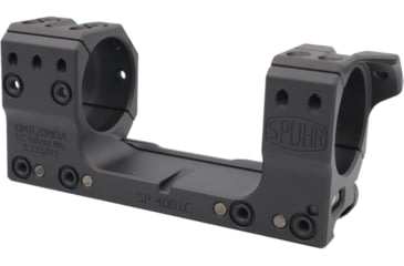 Image of EDEMO Spuhr 34mm Picatinny Rifle Scope Mount, 1.18 in, 0 MOA, Black, SP-4001C, EDEMO1