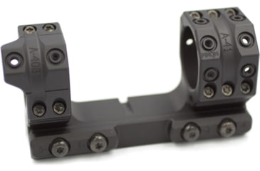 Image of Spuhr 34mm Picatinny Rifle Scope Mount, 1.5 in, 0 MOA, Black, SP-4002C