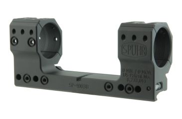 Image of Spuhr 34mm Rifle Scope Mount, Black, Height- 38mm/1.5in 1006902