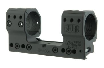 Image of Spuhr 34mm Rifle Scope Mount, Black, Height- 34mm/1.35in 1006904