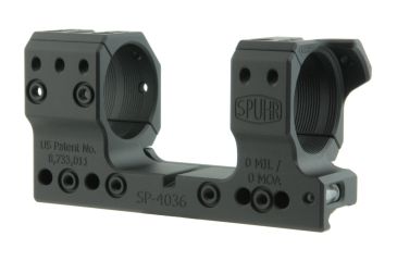 Image of Spuhr 34mm Rifle Scope Mount, Black, Height- 34mm/1.35in 1006910