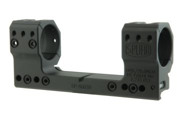 Image of Spuhr 34mm Rifle Scope Mount, Black, Height- 38mm/1.5in 1006915