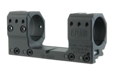 Image of Spuhr 34mm Rifle Scope Mount, Black, Height- 30mm/1.18in 1006917