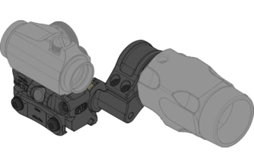 Image of Spuhr Aimpoint T-2/Comp M5 Magnifier Mount, 39mm, Black, RDF-20153K
