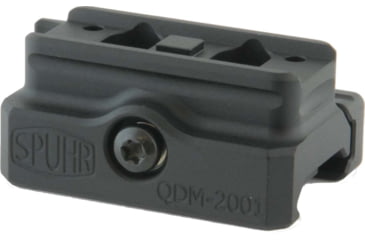 Image of Spuhr Aimpoint T-2 Micro Red Dot Sight Mount, 30mm/1.18in QD, Black, QDM-2001