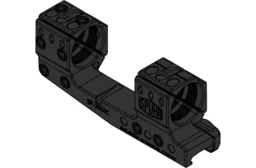 Image of Spuhr Cantilever Scope Mount, 30 mm Tube, 32 mm, 0 Mil, Black, SP-3026CM