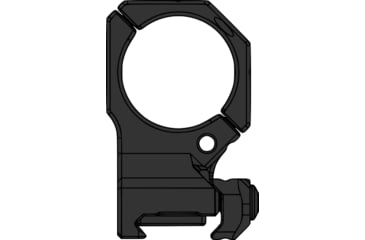 Image of Spuhr Cantilever Scope Mount, 30 mm Tube, 38 mm, 0 Mil, Black, SP-3022CM