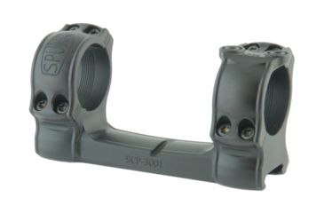 Image of Spuhr Picatinny Hunting Mount w/Single Interface Ring, 0 MOA, Dia 30mm, H 30mm, Black 7340150712082
