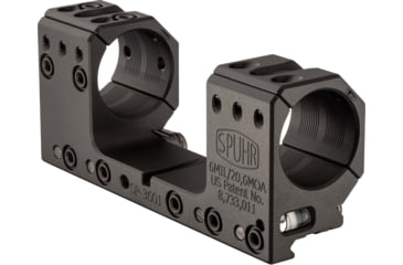 Image of Spuhr Scope Mount 30mm Tube, 30mm, 6Mil, Picatinny, Black, SP-3601M
