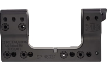 Image of Spuhr Scope Mount 34mm Tube, 38mm, 13Mil, Picatinny Gen3, Black, SP-4802CM