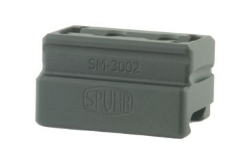 Image of Spuhr Trijicon MRO Rifle Scope Mount, Absolute, Black SM-3002